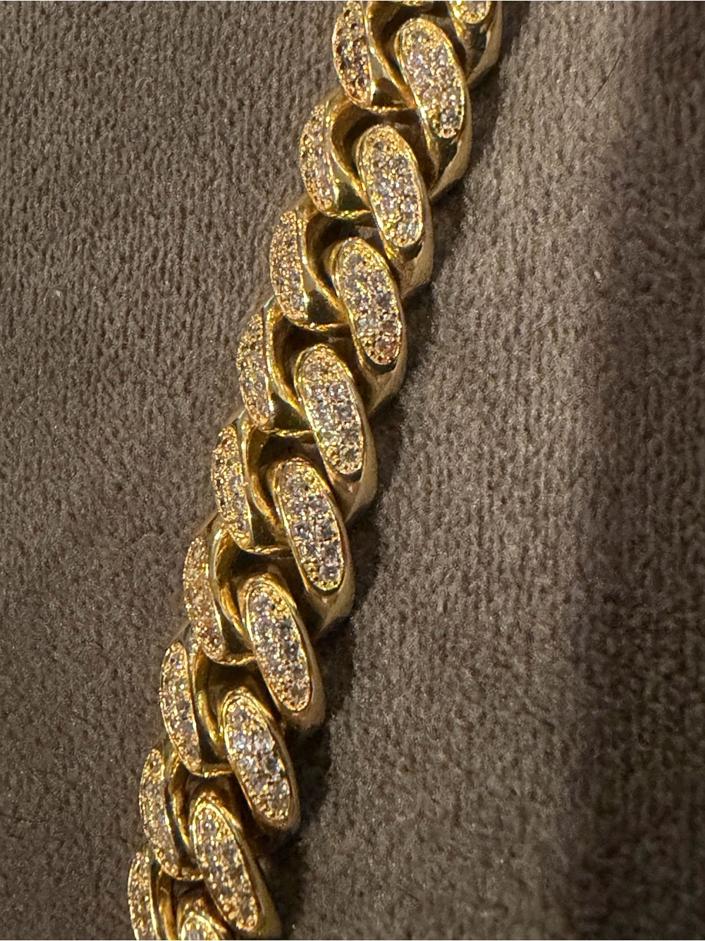 GLD Bust Down Cubic Bracelet